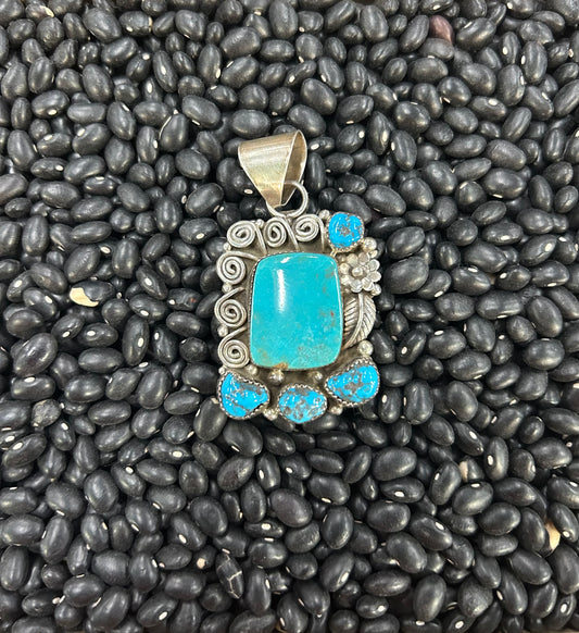 Funky Turquoise Pendant