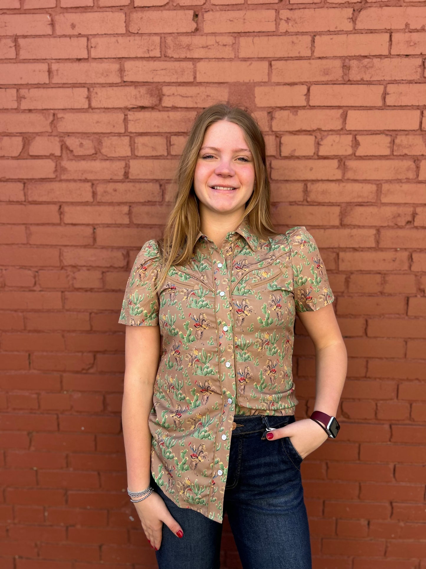 Pecos Shirt - Cactus Cowgirl