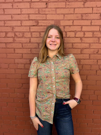 Pecos Shirt - Cactus Cowgirl