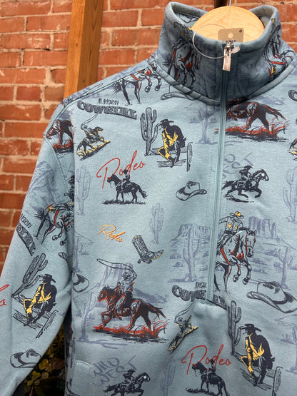 Retro Rodeo Painted Sweatshirt