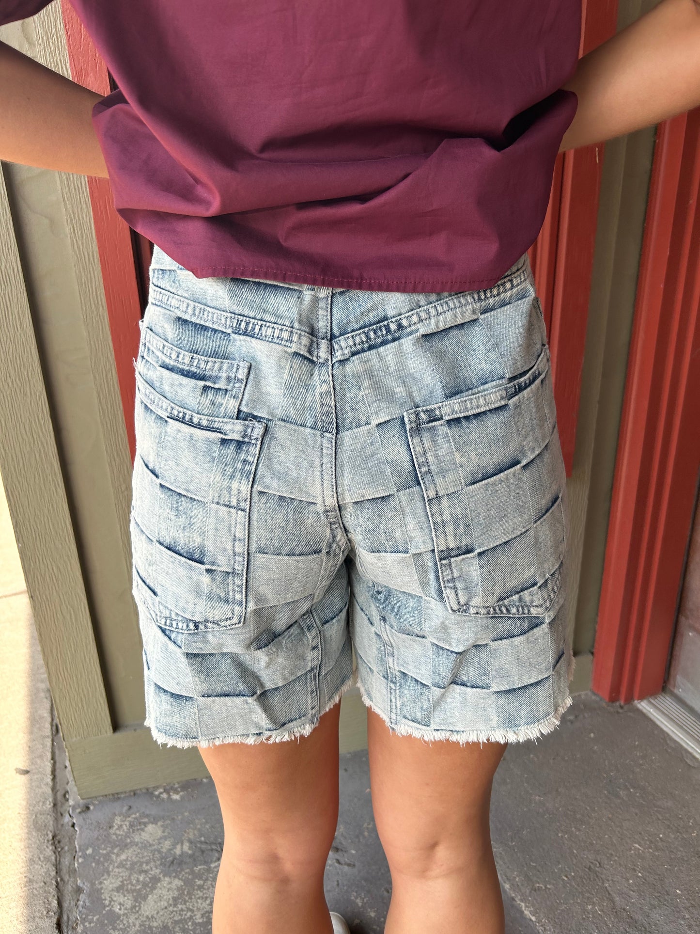 Checkered Shorts