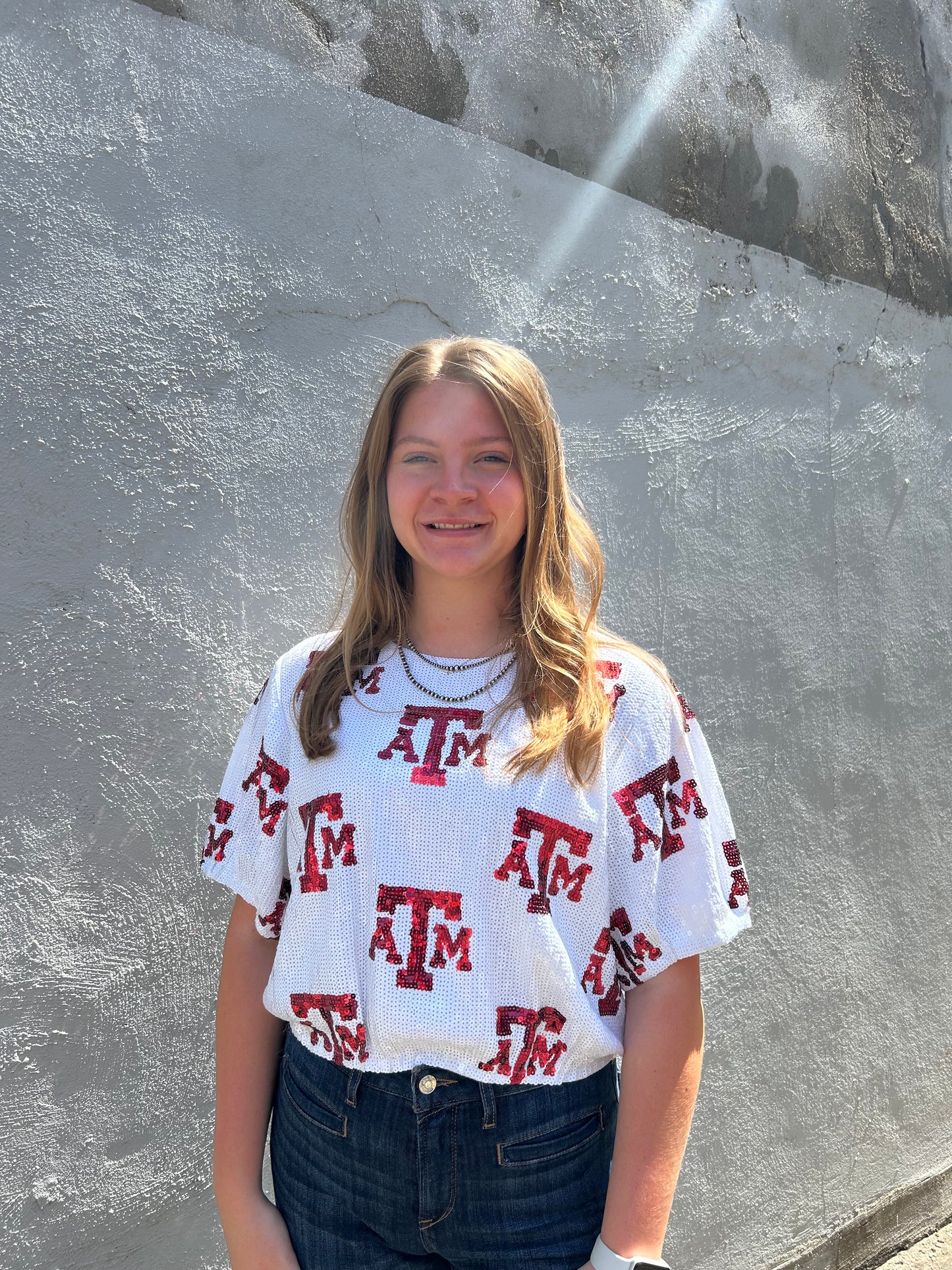 Tamu Sequin Crop Top