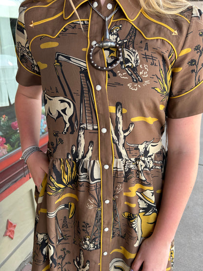 Oil Camp Dress