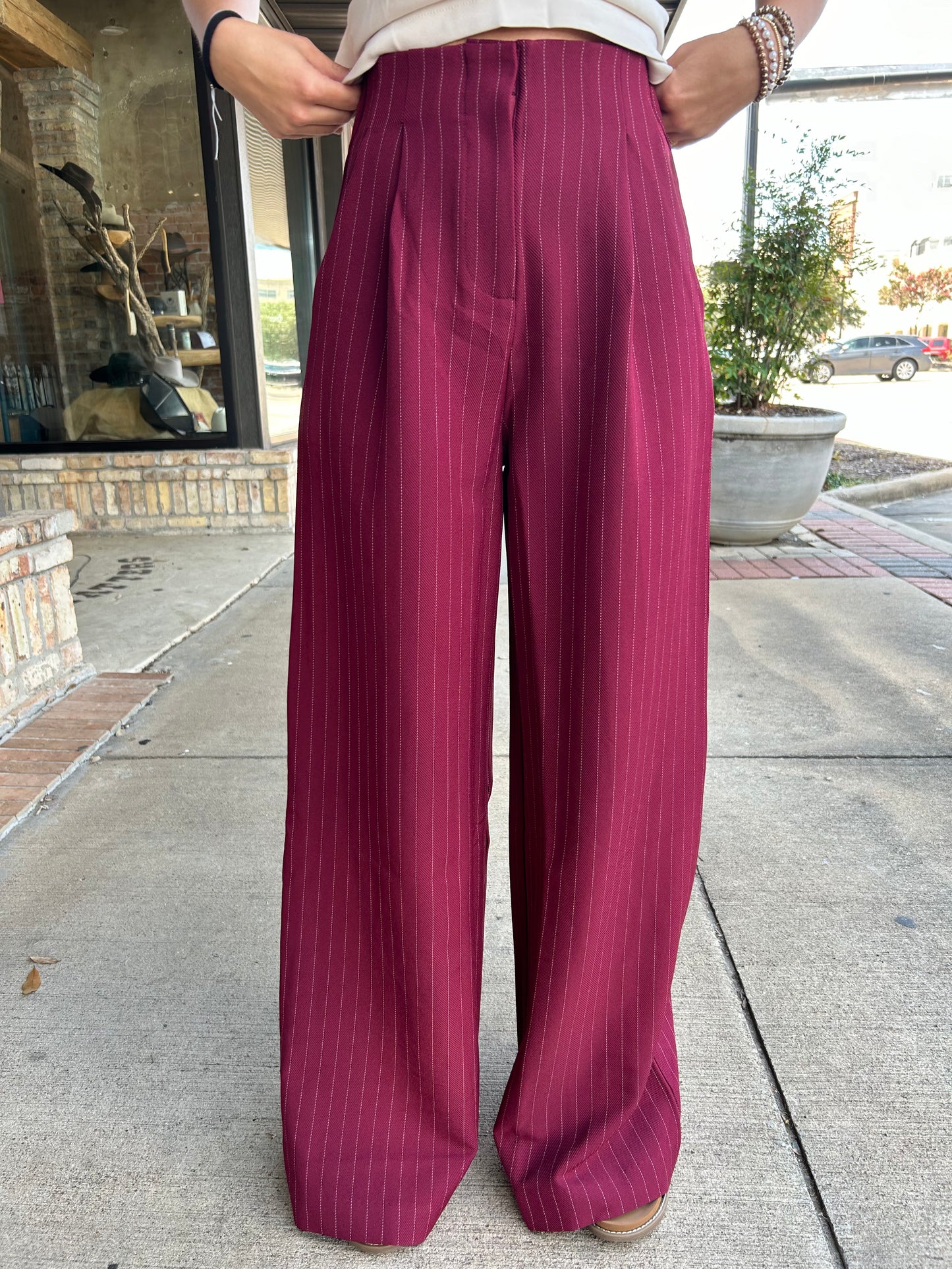 Lined Out Trousers