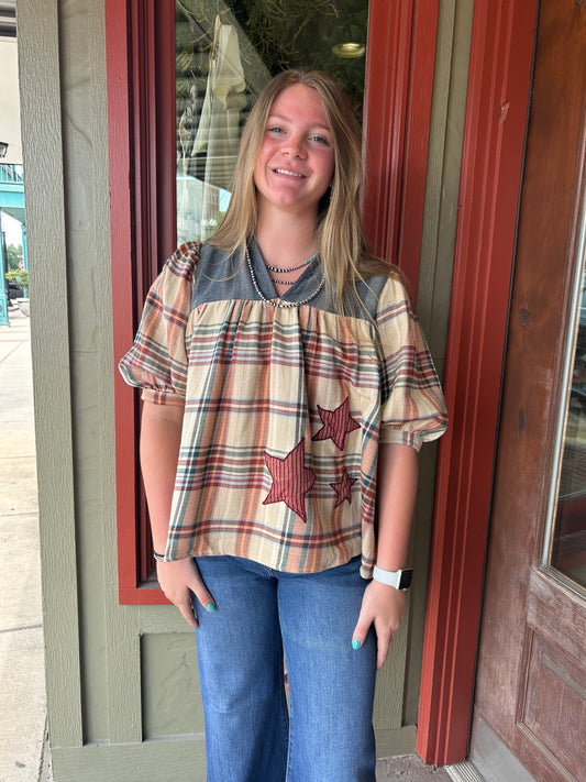 Tinley Top - Plaid