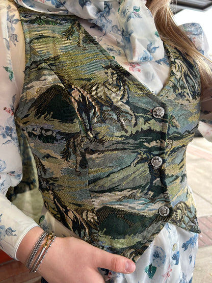Running Horses Vest