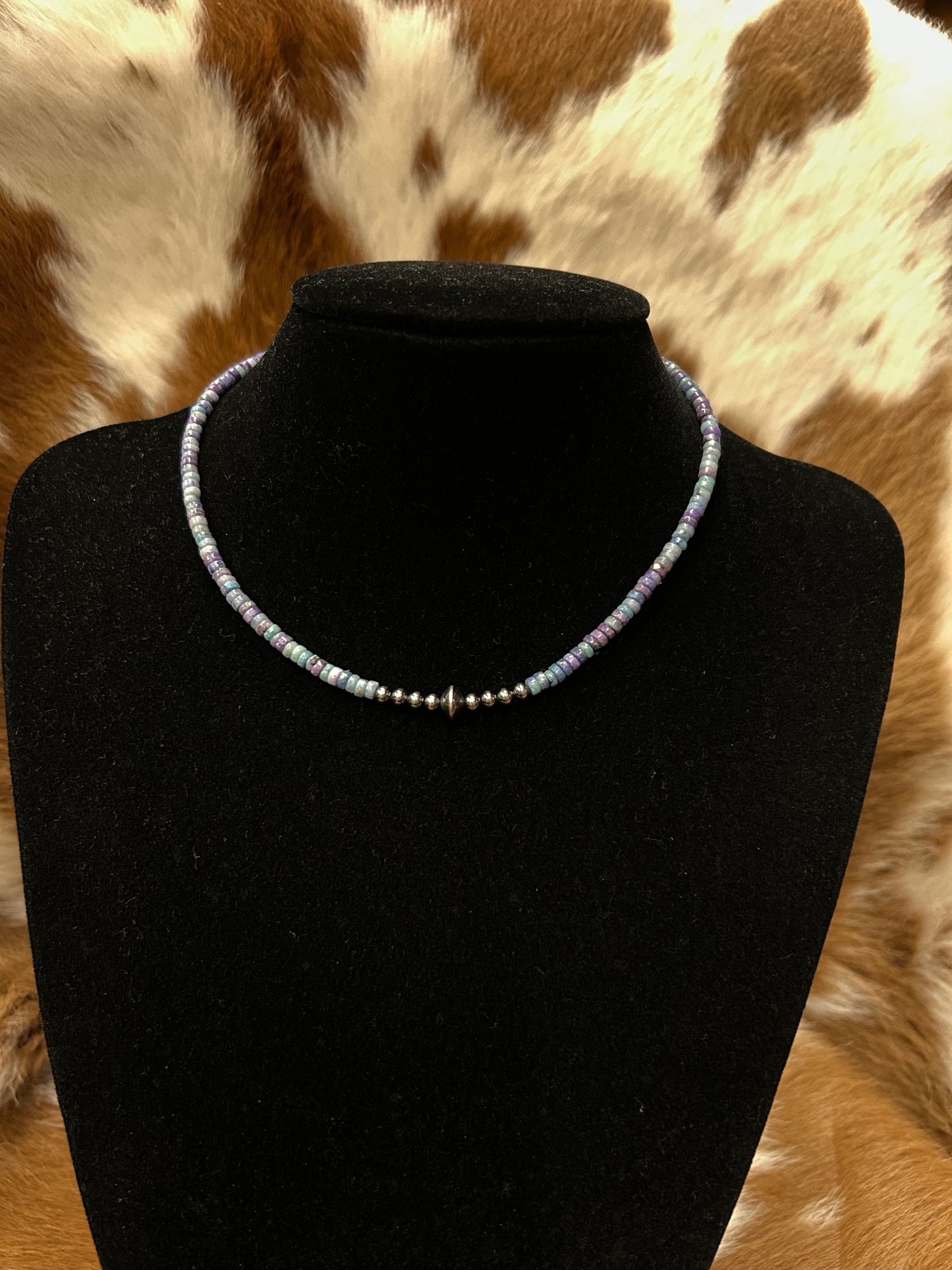 Purple Heshi Necklace