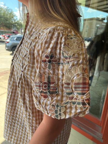 Brinley Top - Tan