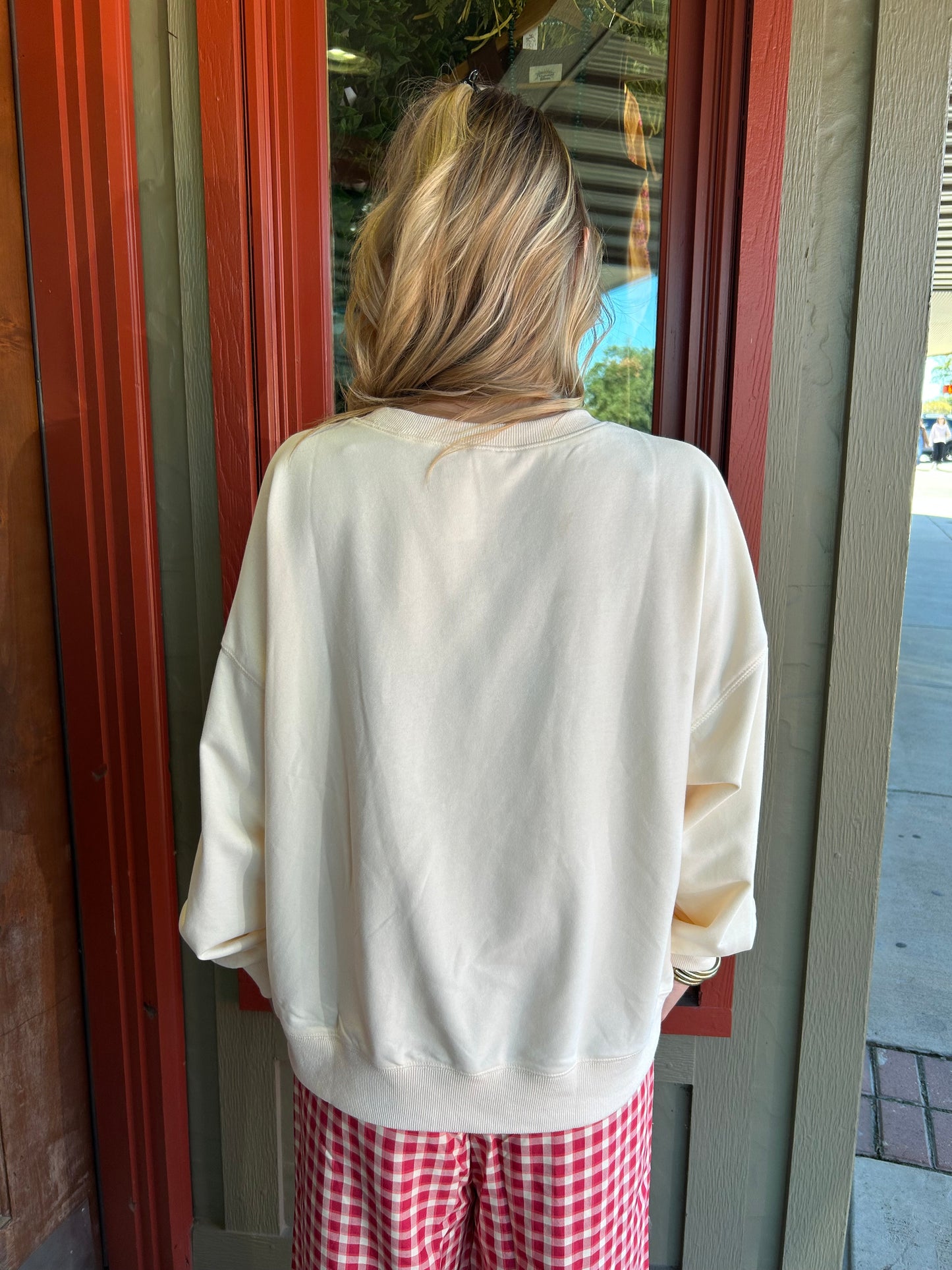 Crossstitch Nutcracker Sweater