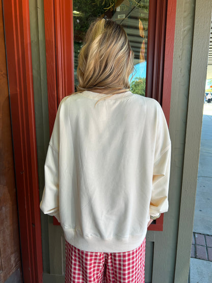 Crossstitch Nutcracker Sweater