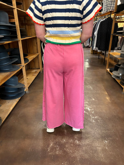 Charli Brown Pants - Floral De