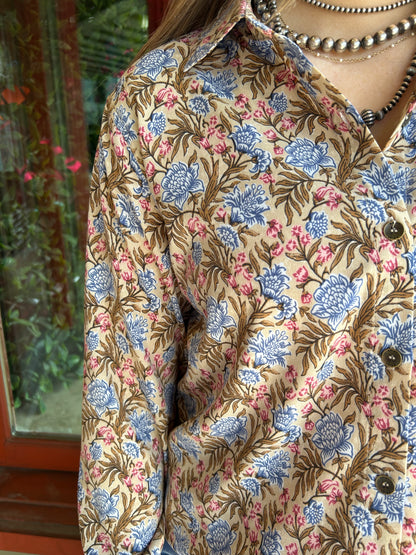 Prarie Floral Homestyle Shirt