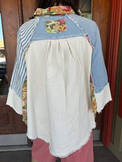 Carol Button Down
