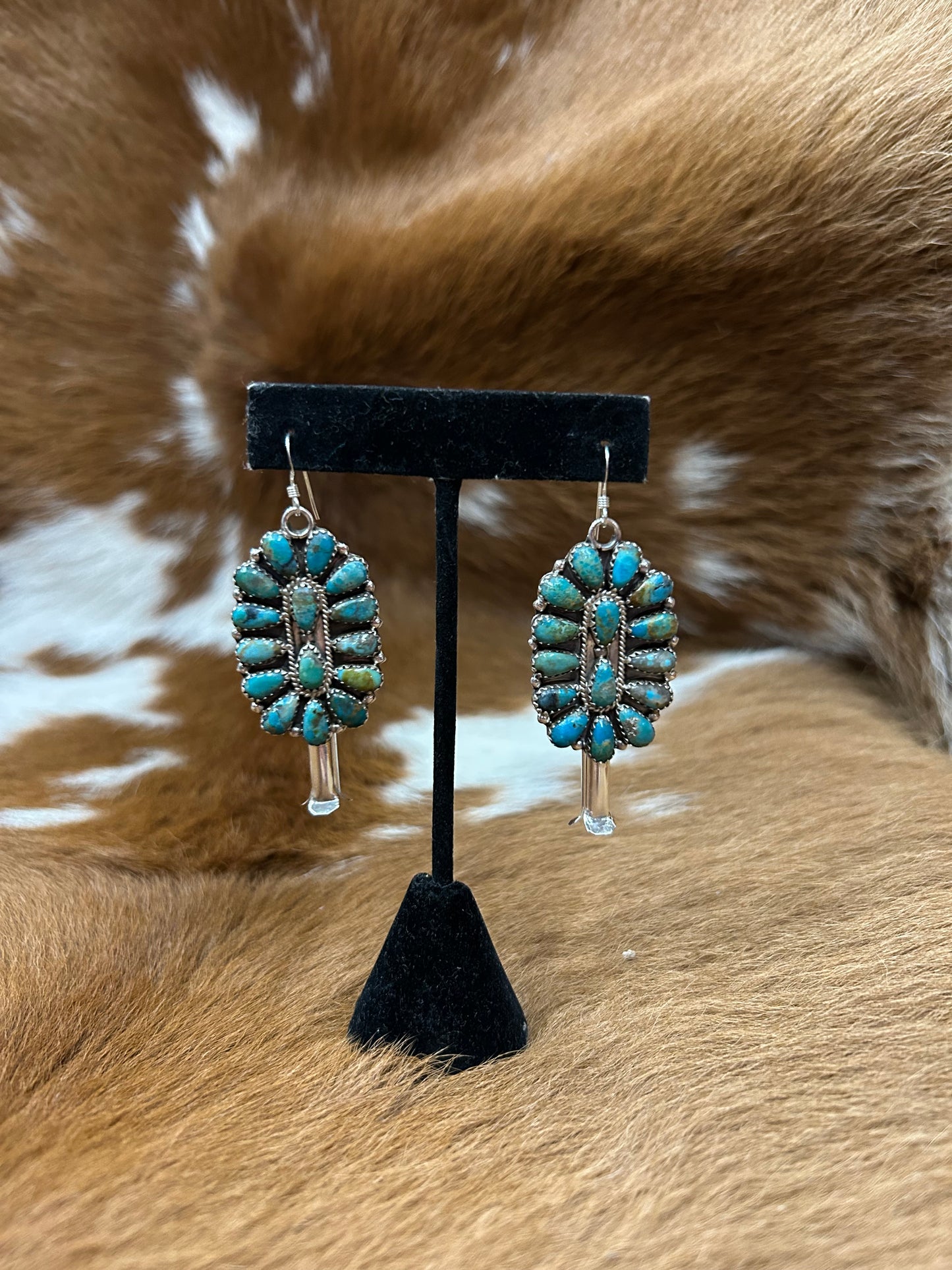 Cluster W/ Blossom Drop Earring