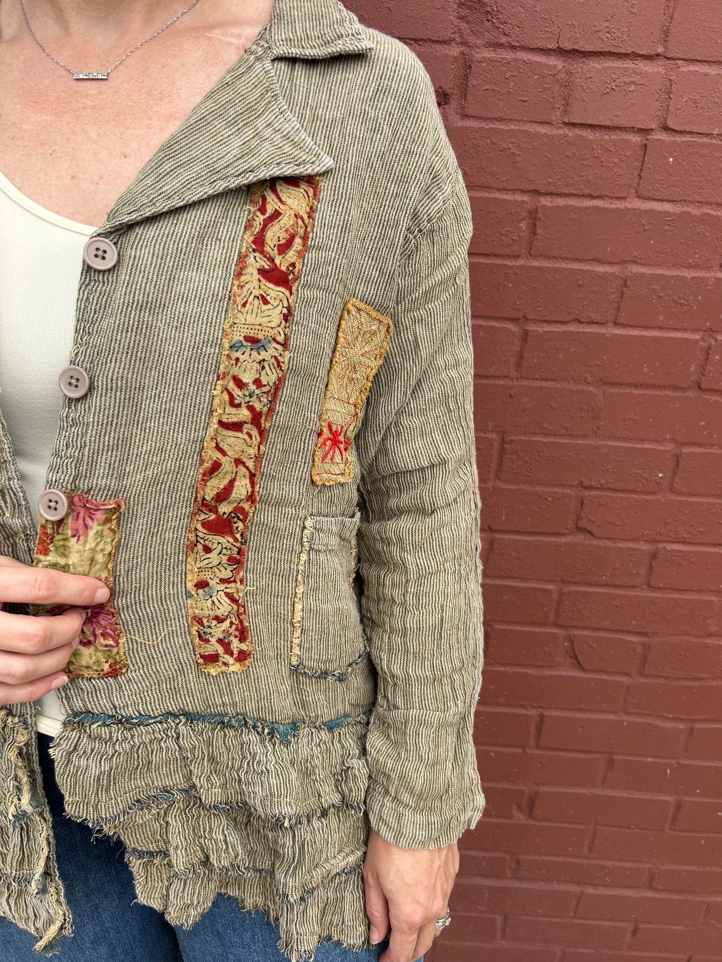 Soft Ruffle Jacket