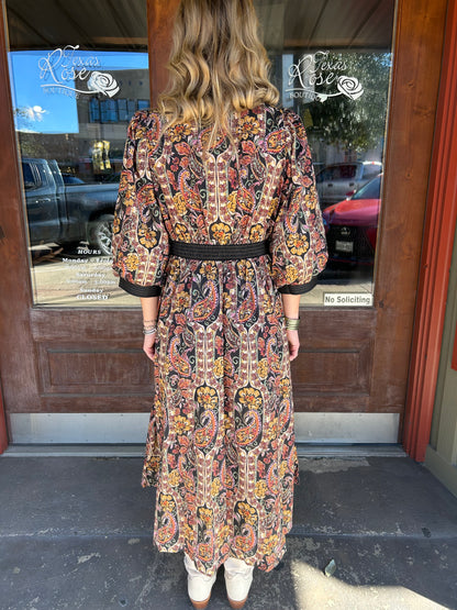 Parson's Paisley Dress