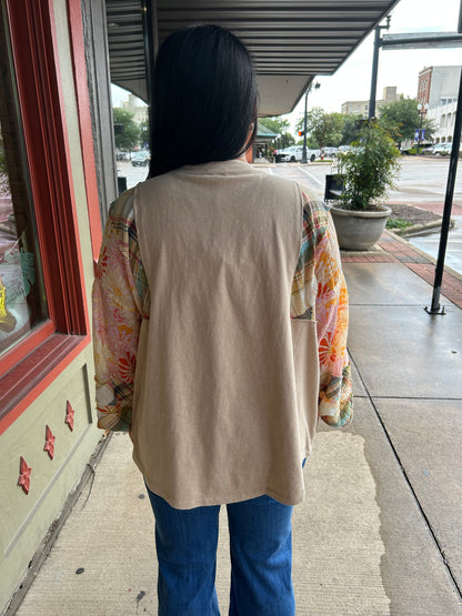 Coral Sun Top