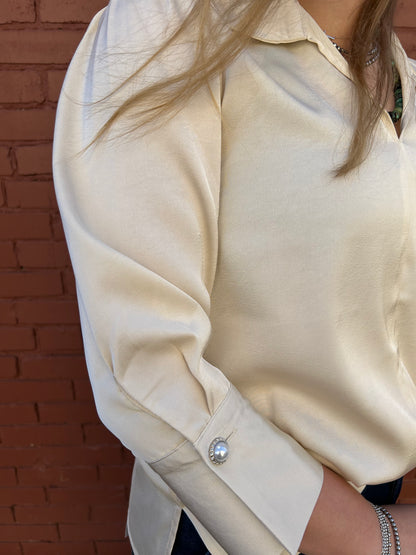 Keep It Classy Shirt - Ivory