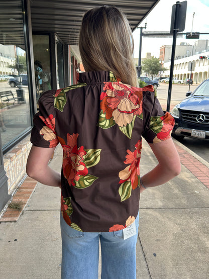 Toodles Floral Top
