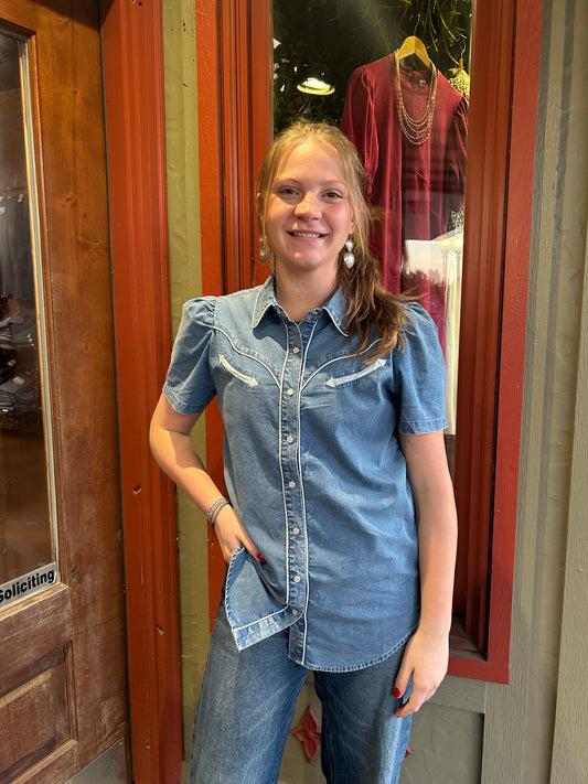 Pecos Shirt - Denim