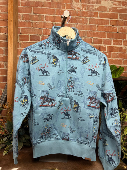 Retro Rodeo Painted Sweatshirt