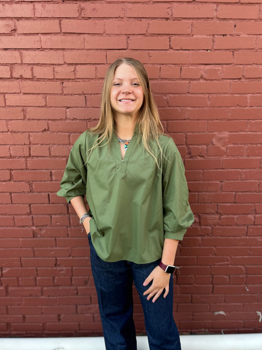 Classic Top - Olive