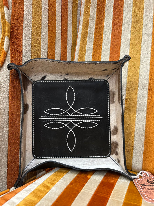 Bootstitch Trinket Tray -Black