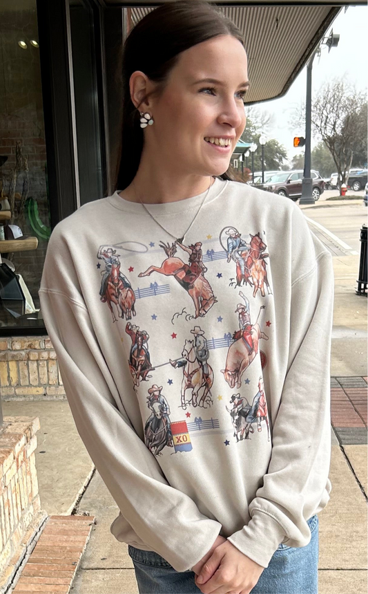 Circus Rodeo Events Sweater