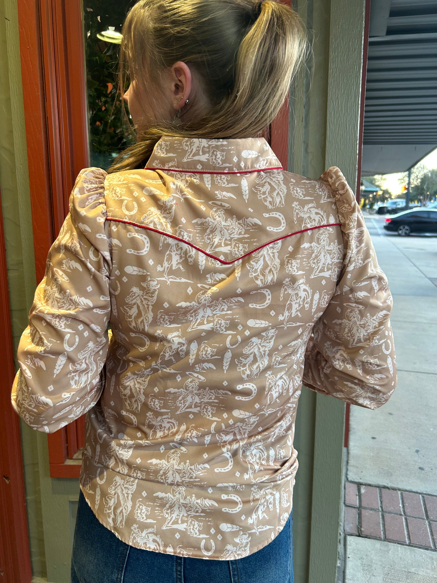 Sagebrush Shirt - Cowboy Feather