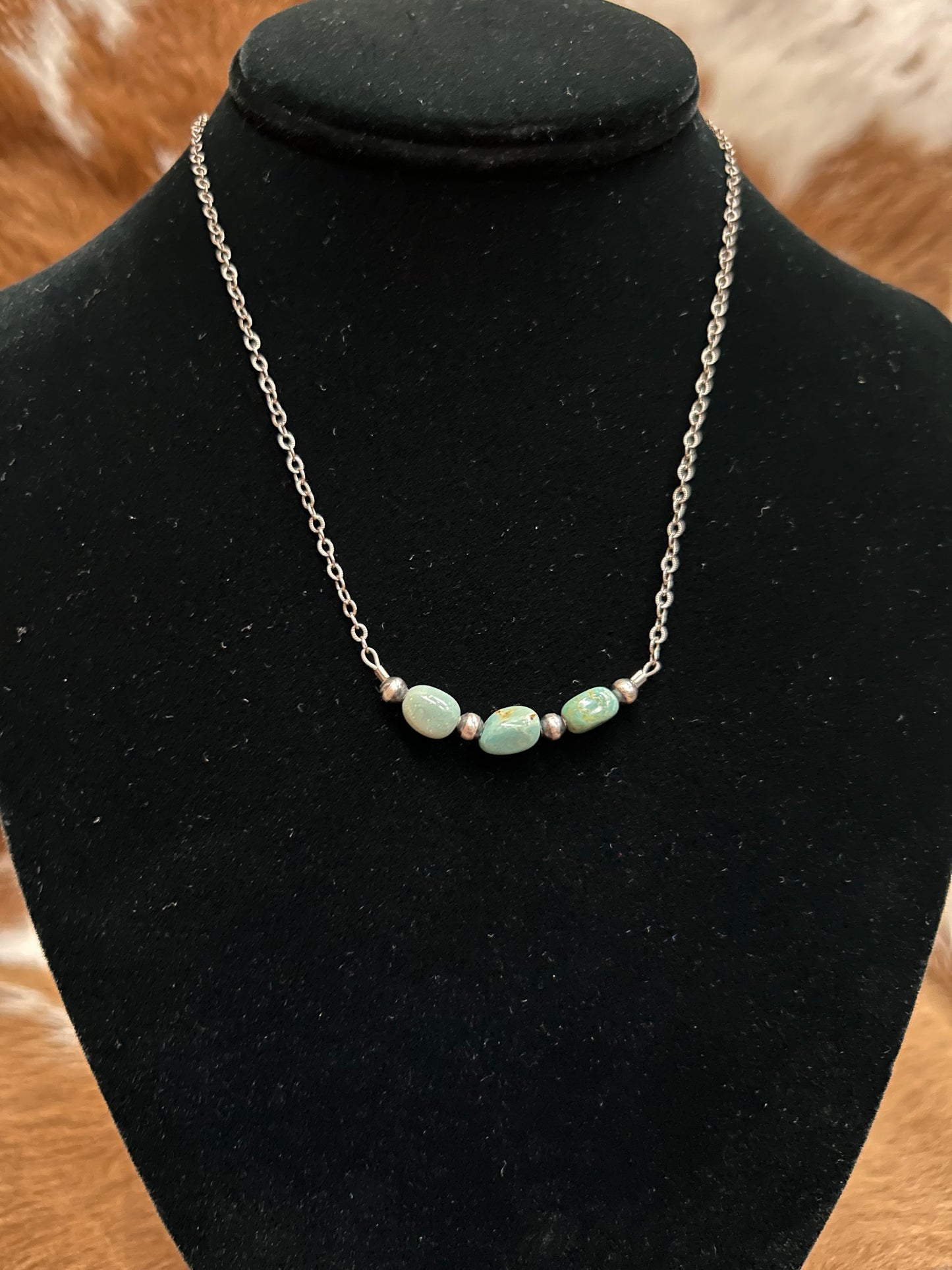 3 Turquoise & Navajos Necklace