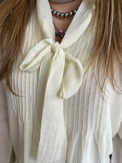 Oslen Bow Blouse