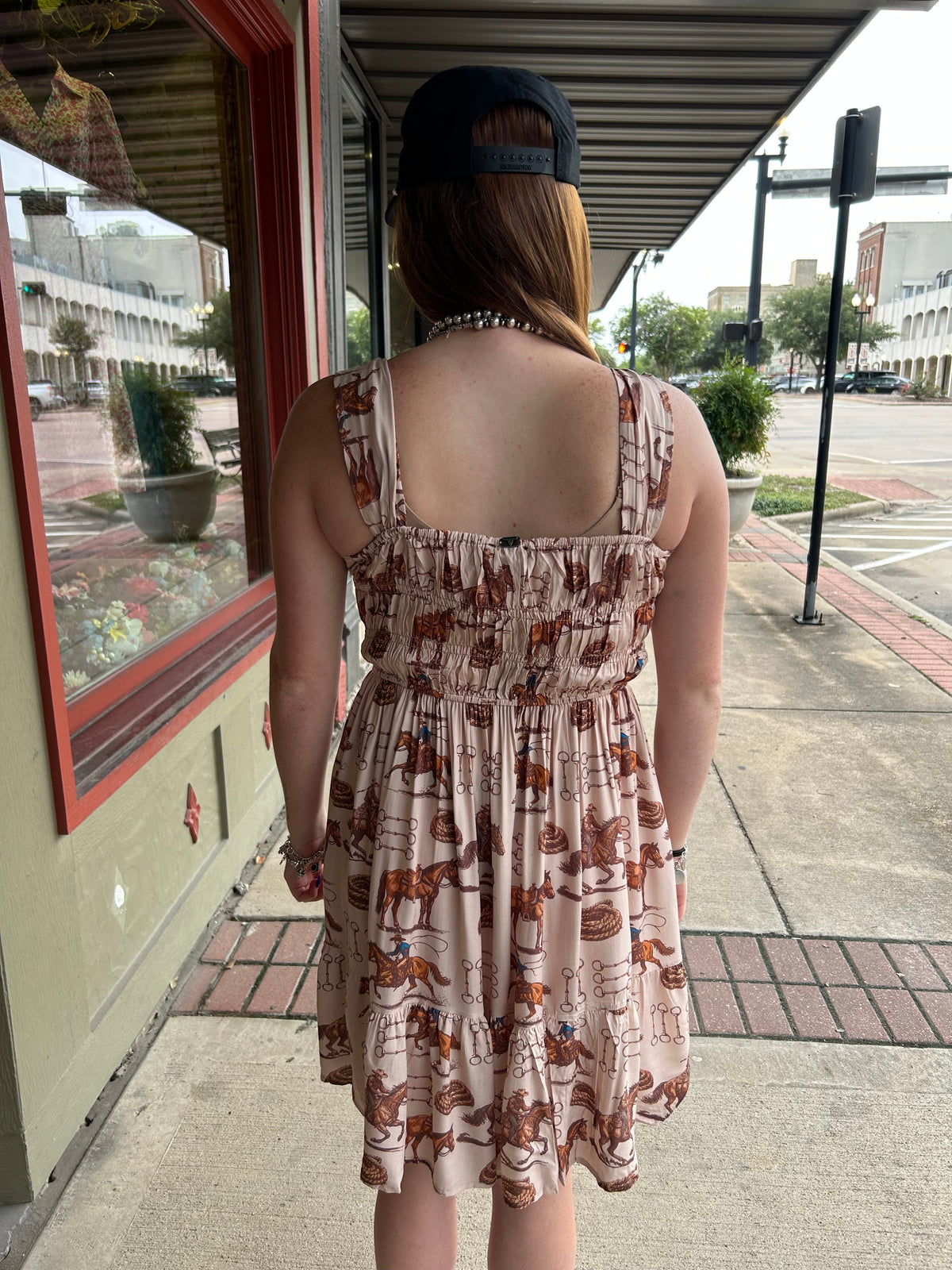 Horse Snaffle Bit Flutter Dres
