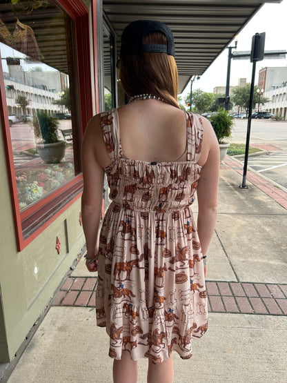 Horse Snaffle Bit Flutter Dres