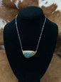 Ribbon Turquoise Pendant Necklace