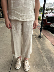 Linen Slouch Pocket Pant