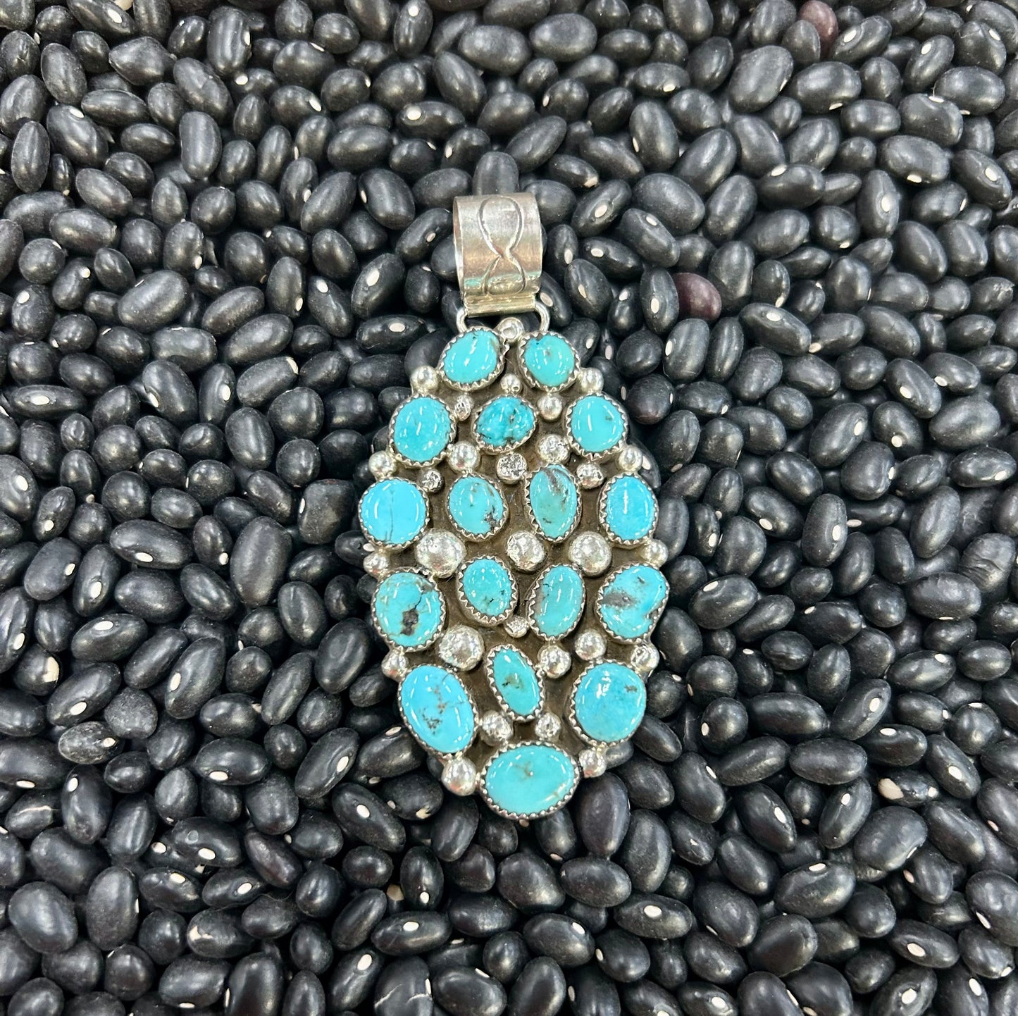 17 Stone Kingman Pendant