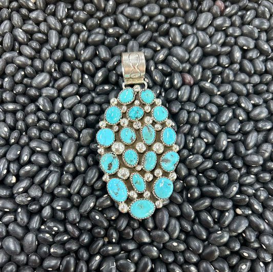17 Stone Kingman Pendant