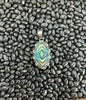 Jewel Tone Inlay Pendant