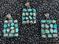 15 Stone Square Pendant