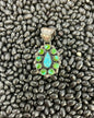 Teardrop Cluster Pendant