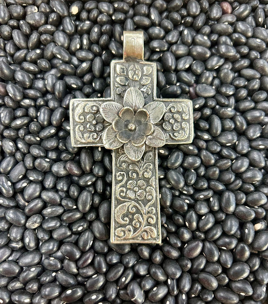 Large Flower Cross