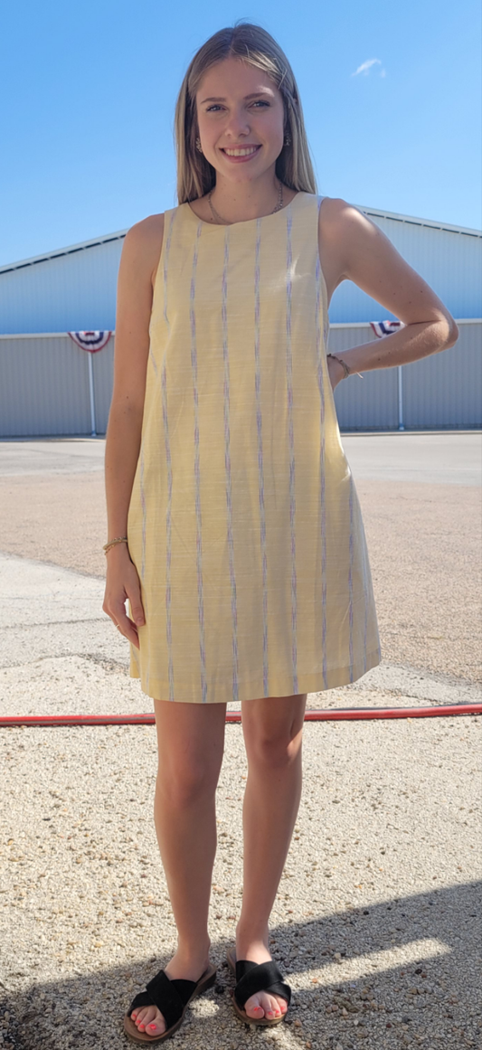 Limoncello Linen Dress