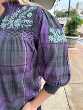 Load image into Gallery viewer, Camilla Ann - Purple Plaid