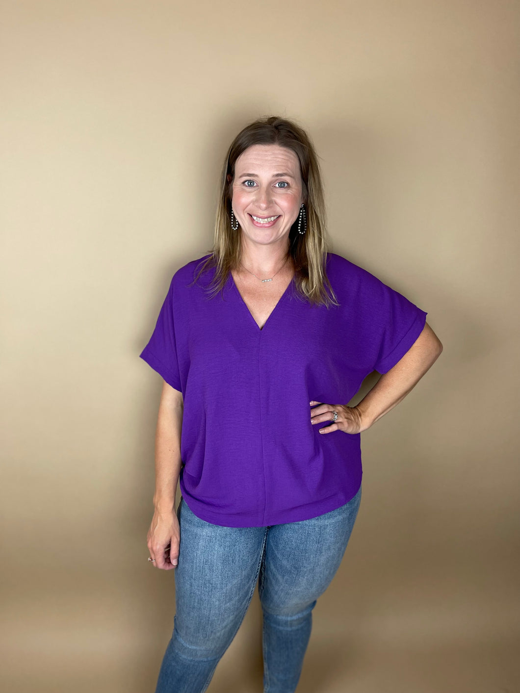 Basic V-Neck Top