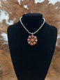 Spiney Pendant - Red