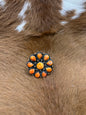 Adj. Spiney Cluster Ring - Ora