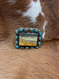 Bumble Bee Jasper & Turq Buckle