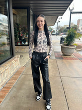 Load image into Gallery viewer, Monroe Faux Leather Crop Pants