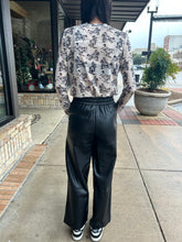 Load image into Gallery viewer, Monroe Faux Leather Crop Pants