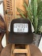 Cowboy Hat Trucker Cap